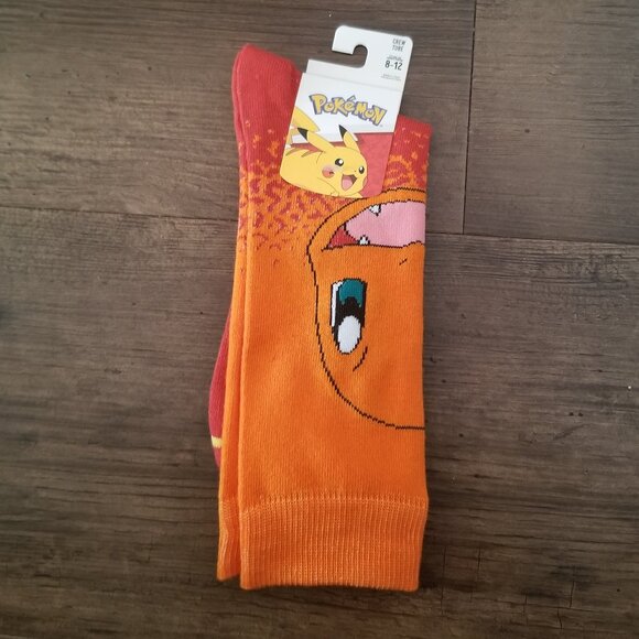 Pokemon Charmander Socks - Picture 1 of 7